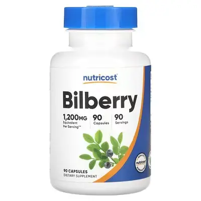 Nutricost Bilberry 1200mg Capsules